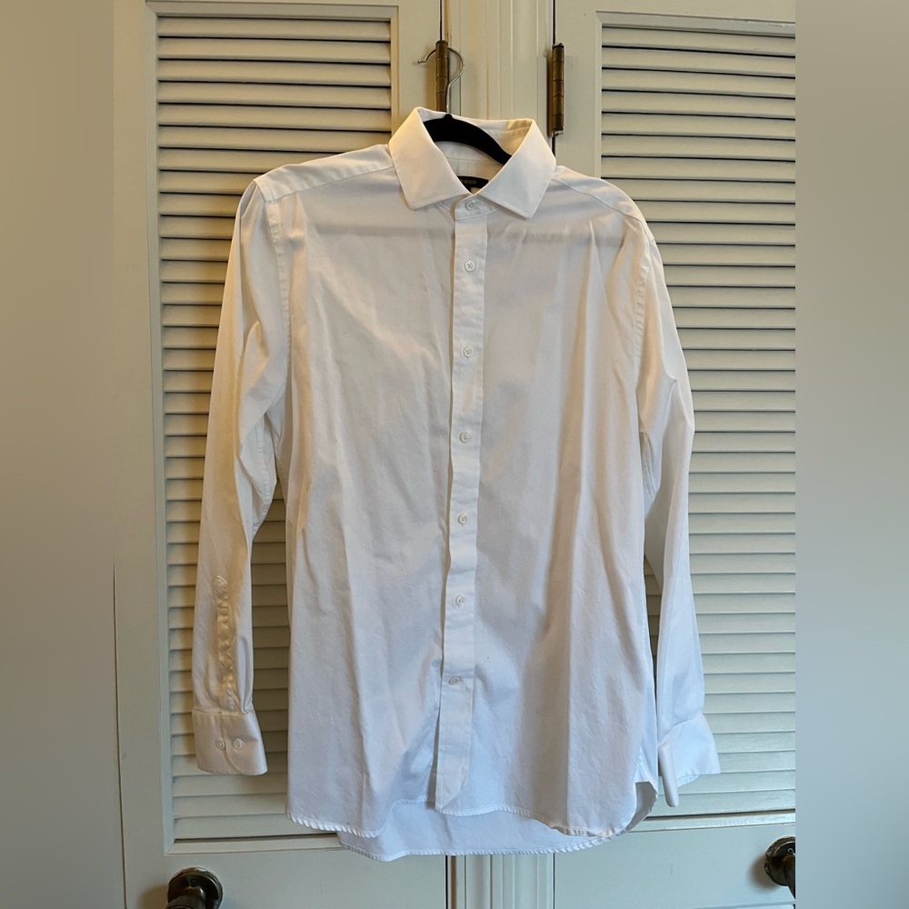 Quince Organic Cotton White Dress Shirt for Men